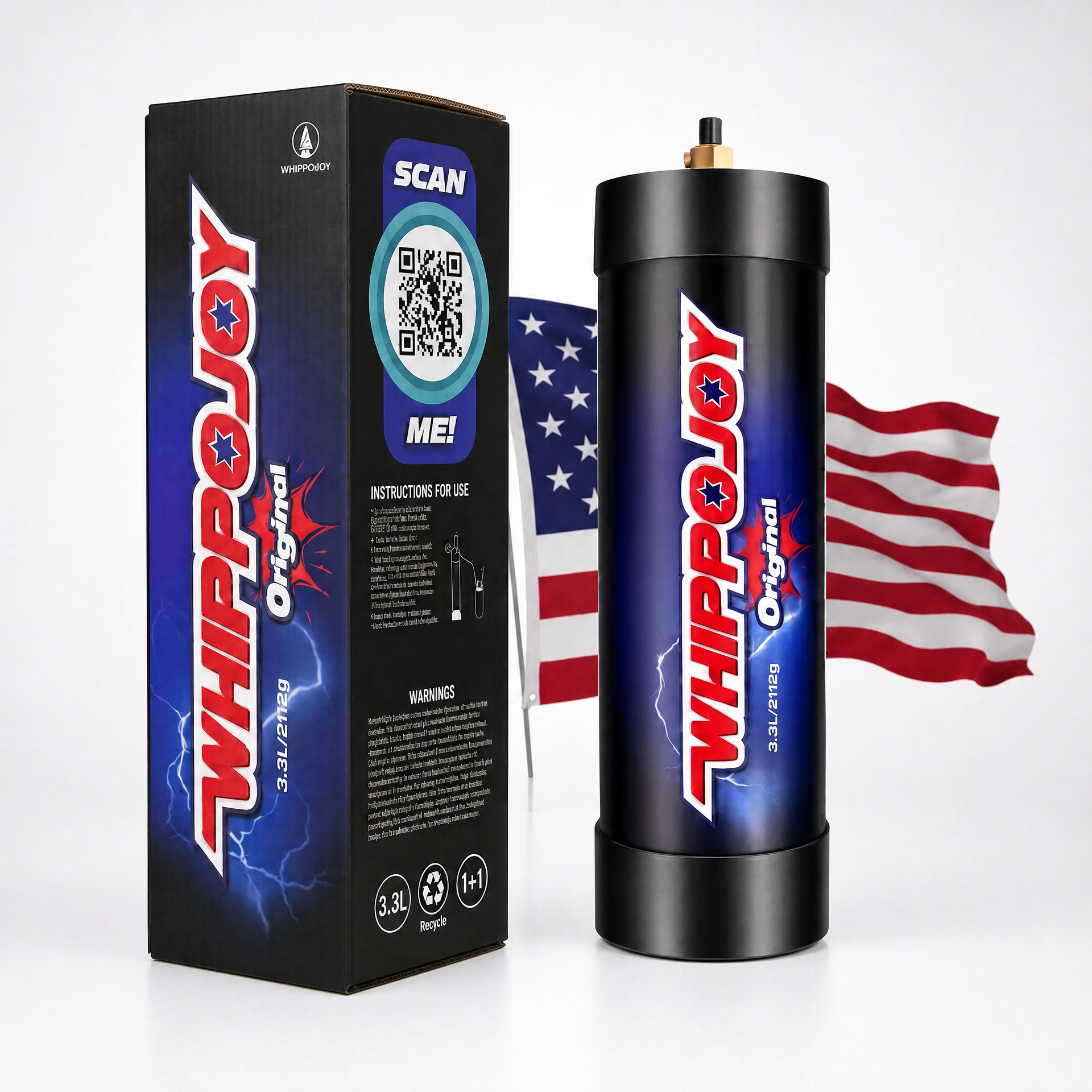 Original Cream Charger 3.3L / 2112g